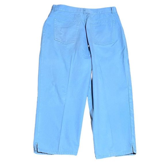 Jones New York Sportswear Y2K Colored Denim Capri Pants Light Blue - Picture 2 of 13